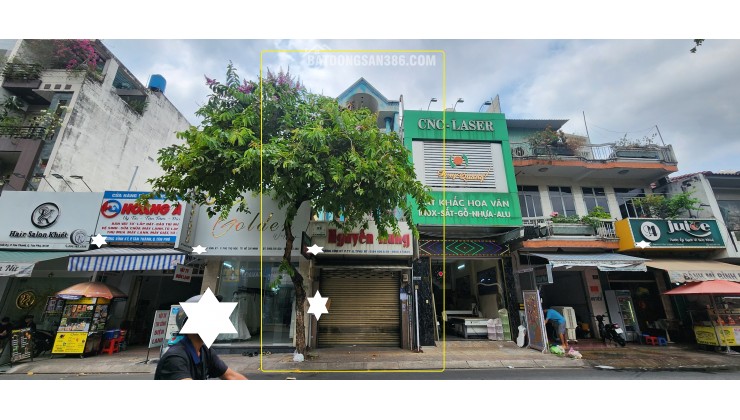 Cho thuê nhà Mặt Tiền Trương Vĩnh Ký Q.Tân Phú 76m²,3 Tầng, 20Triệu - Gần NGÃ TƯ